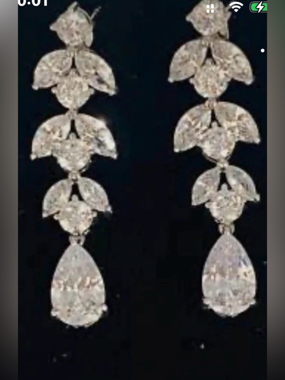 New Arrival-silver-toned drop and dangle earrings